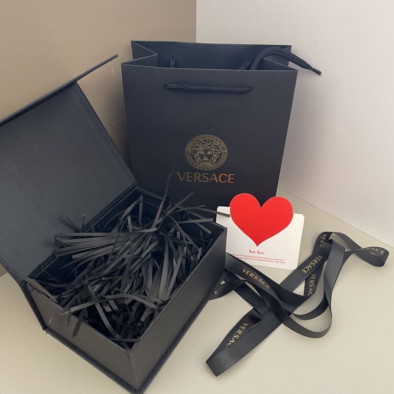 Versace Official Store Original Shopping Tote Bag Versace Gift Bag Paper Bag Versace Official Store Original Shopping Tote Bag Versace Gift Bag Paper Bag