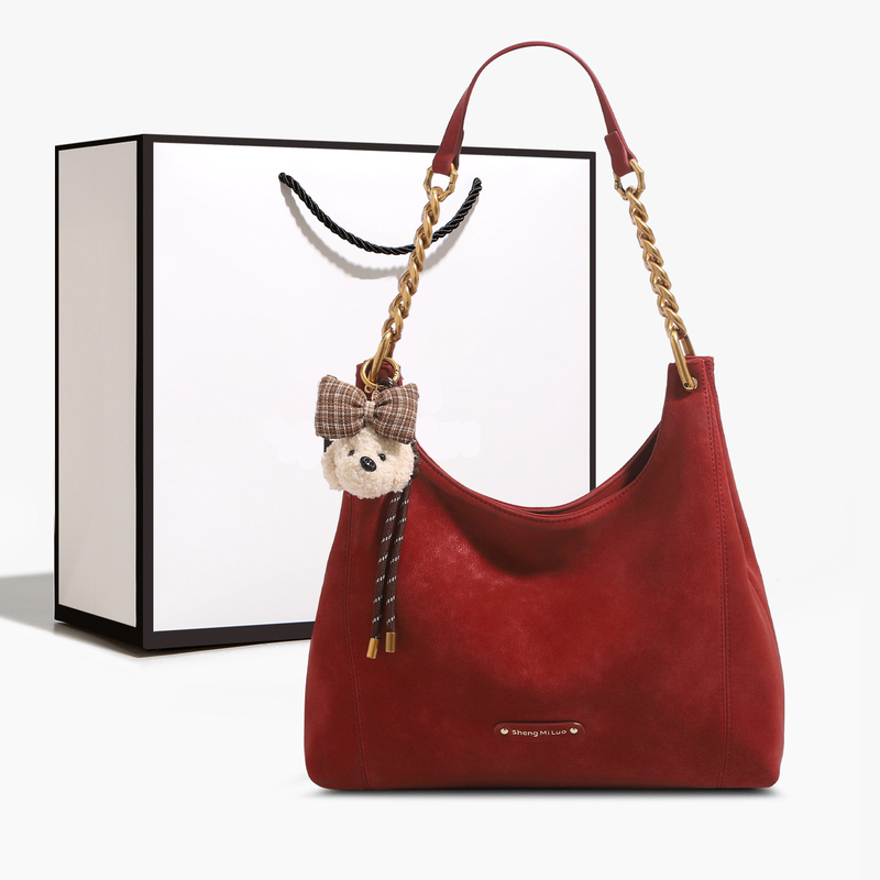 "Uamtor" Light Luxury Red Wedding Bag, Hand-Held Bridal Bag, Women's New Fashion Versatile Shoulder Underarm Bag "Uamtor" Light Luxury Red Wedding Bag, Hand-Held Bridal Bag, Women's New Fashion Versatile Shoulder Underarm Bag