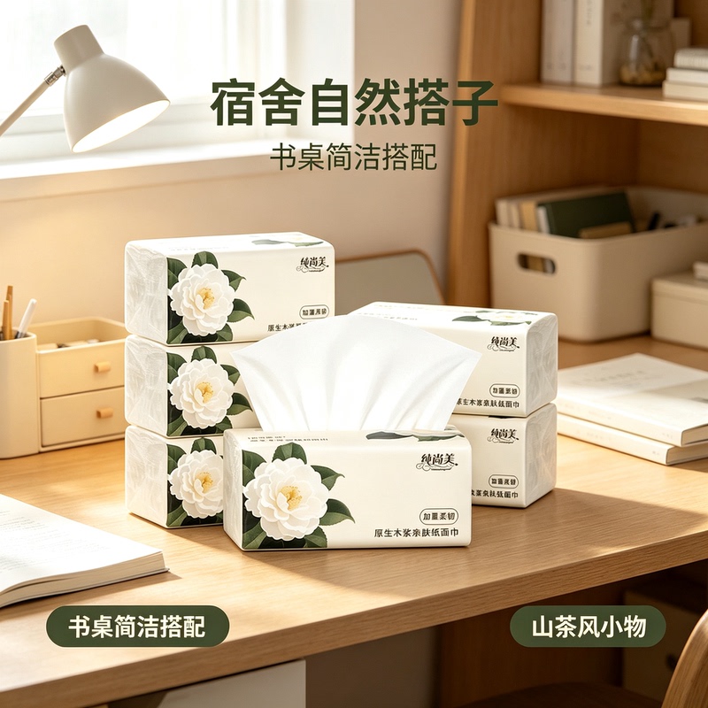 Light Luxury Forest-Style Camellia Tissue Box, Desktop Atmosphere-Enhancing Ornament, Beautiful Home-Use Tissue Box with Attractive Packaging Light Luxury Forest-Style Camellia Tissue Box, Desktop Atmosphere-Enhancing Ornament, Beautiful Home-Use Tissue Box with Attractive Packaging
