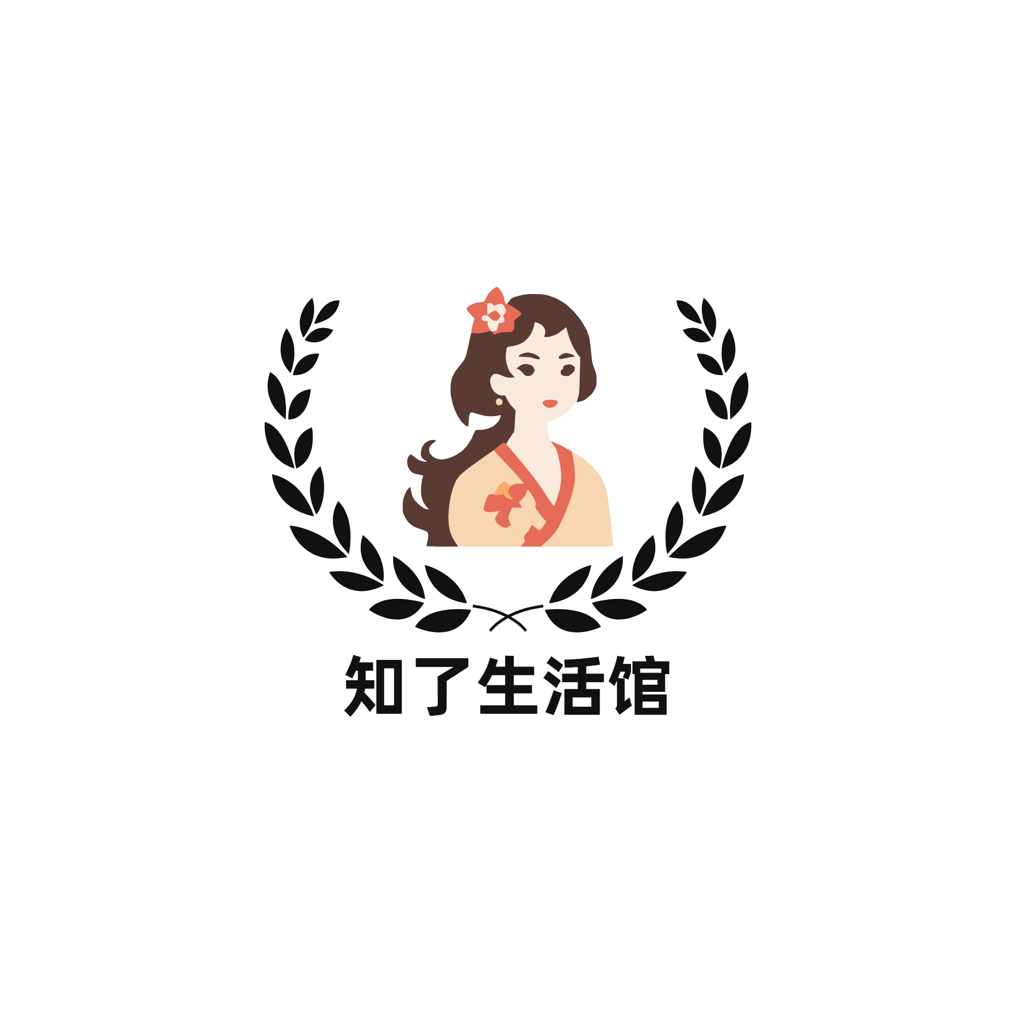知了生活馆的LOGO