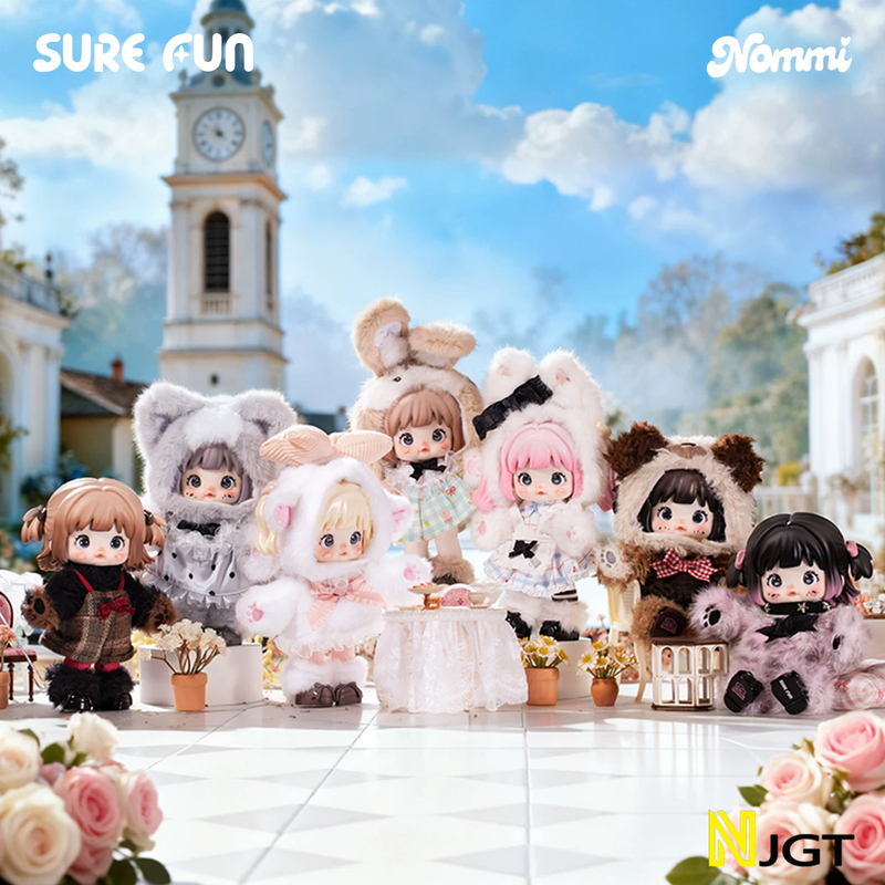 Nommi Nuo Mi'Er Senzhuo Guo Action Figure Series Blind Box Trendy Toy Figurine Desktop Ornament Gift for Women