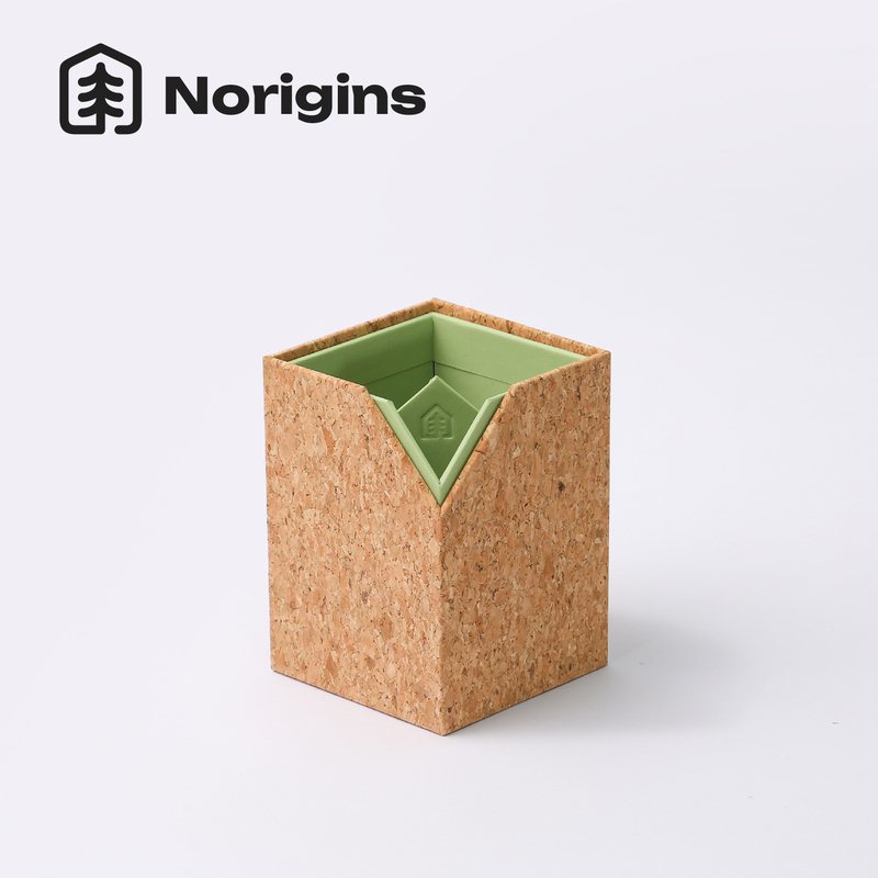 Eco-Friendly Cork Pen Holder with Compartments, Makeup Brush Holder, Makeup Pen and Colored Pen Box, High-End Storage Tool Bucket, Natural Wood Style Eco-Friendly Cork Pen Holder with Compartments, Makeup Brush Holder, Makeup Pen and Colored Pen Box, High-End Storage Tool Bucket, Natural Wood Style