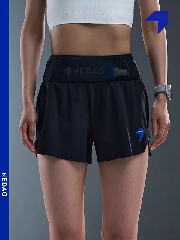 Inner Pocket 3inch Running Shorts with Waist Bag, Professional Women's Style, Large Capacity, Elastic Back Waist Pocket, Reflective, Waterproof, Breathable Pants Inner Pocket 3inch Running Shorts with Waist Bag, Professional Women's Style, Large Capacity, Elastic Back Waist Pocket, Reflective, Waterproof, Breathable Pants