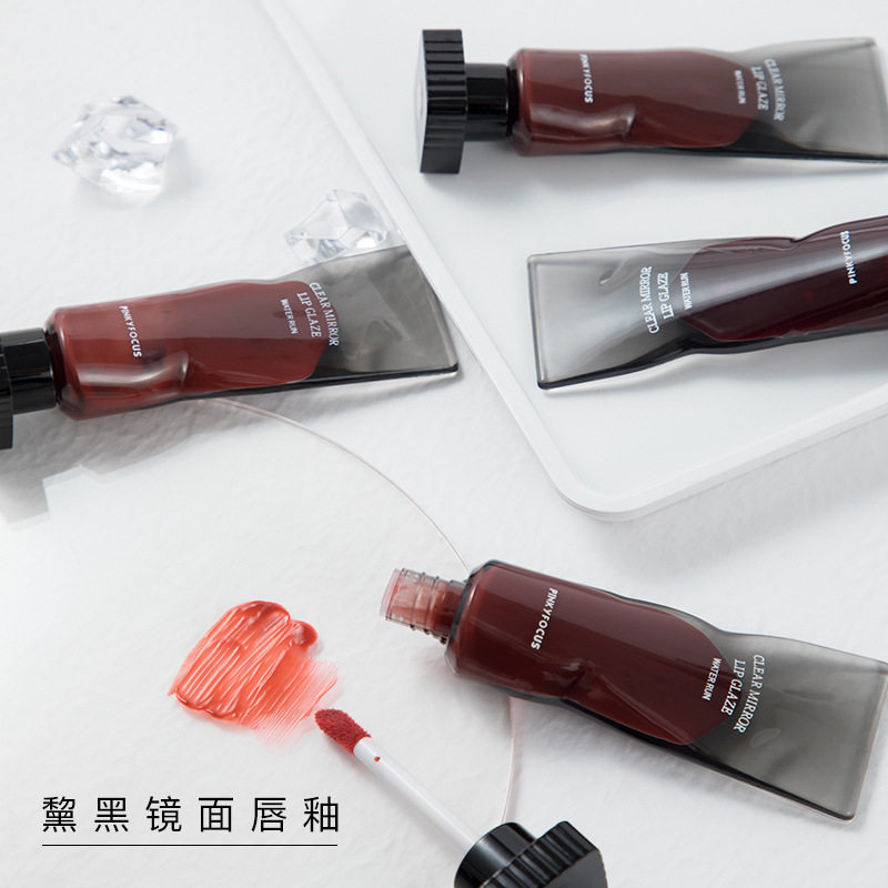 💎 PinkyFocus 邋黑镜光唇釉，打造透明冰块唇感，持久不易掉色💎 -粉底棒-淘宝好物网