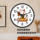 Кварцевые часы настенные часы lucky cat clock украшение гостиной простые новые настенные часы в китайском стиле художественные модные домашние часы mini 1