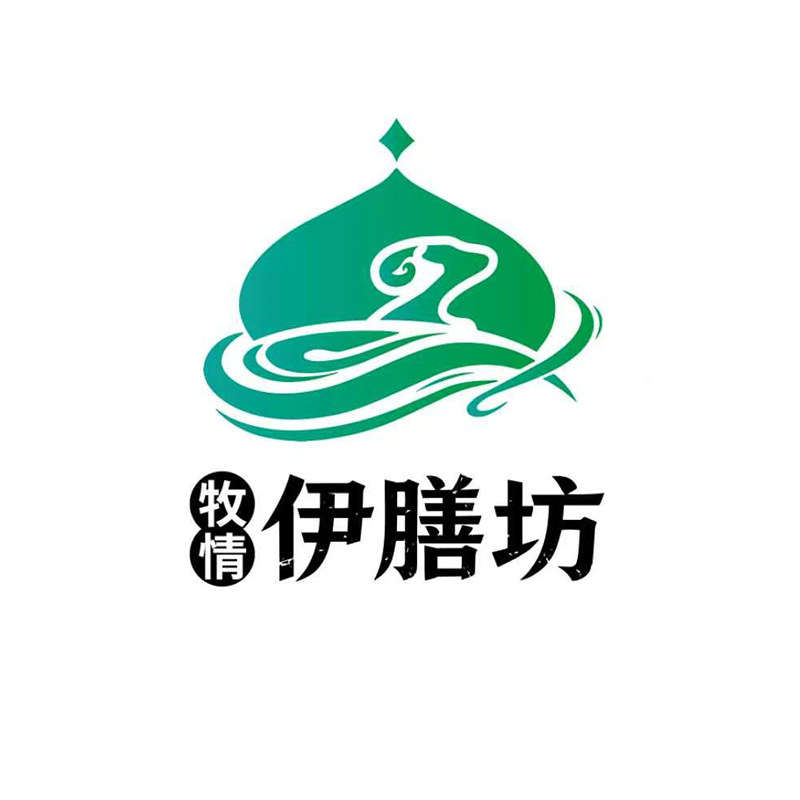 牧情伊膳坊清真食品厂的LOGO