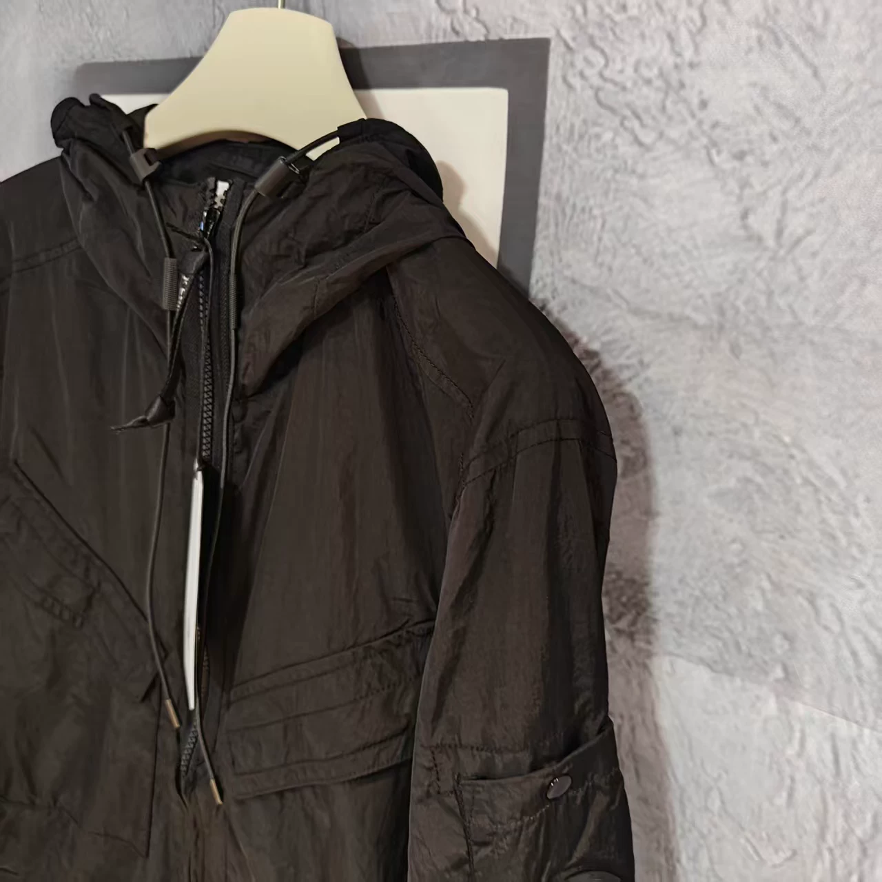 Весенний жакет с капюшоном, trench coat, Италия