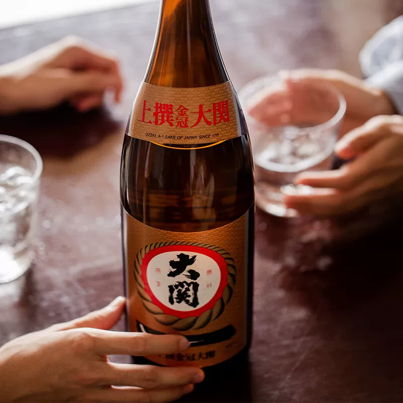 OZEKI大关上选金冠清酒1.8L｜日本原装果香甘口清酒，微醺不头疼