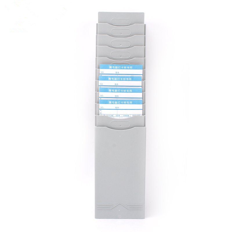 10-position telescopic attendance card holder 87mm wide material card holder employee card insert card holder attendance card holder attendance card insert card