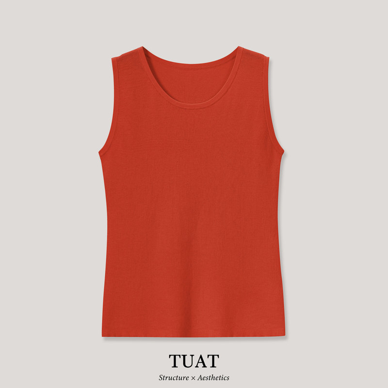 Tuat Giza Cotton Blend Selects Premium Giza Long-Staple Cotton for Its Soft, Supple, and Comfortable Knit Sleeveless Vest Tuat Giza Cotton Blend Selects Premium Giza Long-Staple Cotton for Its Soft, Supple, and Comfortable Knit Sleeveless Vest