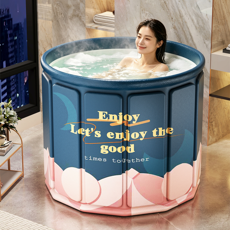 Folding Bath Tub for Adults, Bath Bucket, Sitz Bath Basin, Children's Swimming Tub, Adult Bathtub, Full-Body Soaking Tub Folding Bath Tub for Adults, Bath Bucket, Sitz Bath Basin, Children's Swimming Tub, Adult Bathtub, Full-Body Soaking Tub