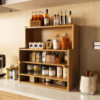 Desktop storage cabinet dust-proof storage rack cup storage rack kitchen tableware storage cabinet multi-functional dish organizer rack