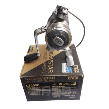 Dijia lt2550 fishing metal wheel 3-bearing folding rocker handle fishing line spinning wheel fishing gear