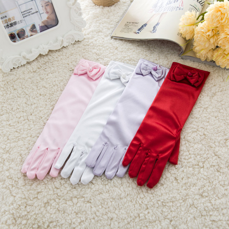 Gants pour fille en satin - Ref 2150527 Image 17