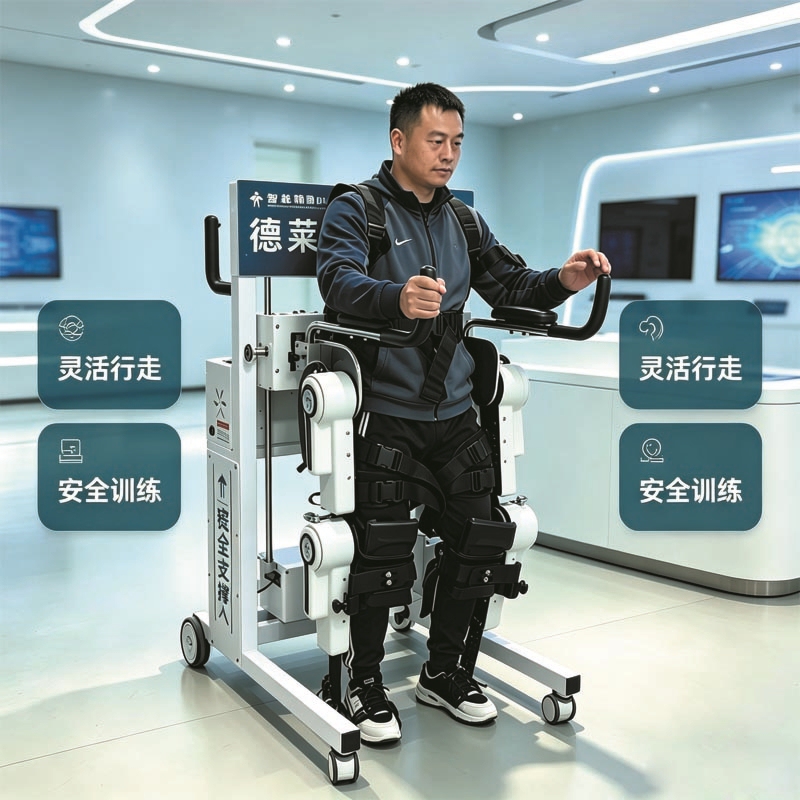 Dreven Lower Limb Assisted Walking Robot Wearable Exoskeleton Home-Use Walking Aid for Elderly People with Hemiplegia Dreven Lower Limb Assisted Walking Robot Wearable Exoskeleton Home-Use Walking Aid for Elderly People with Hemiplegia
