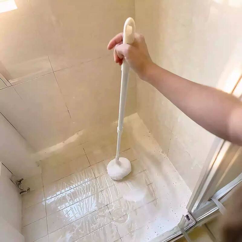 Multifunctional Bathroom Cleaning Brush with Long Handle, Extendable for Cleaning Bathroom Walls, Tiles, and No Dead Corners or Gaps, Lint Brush