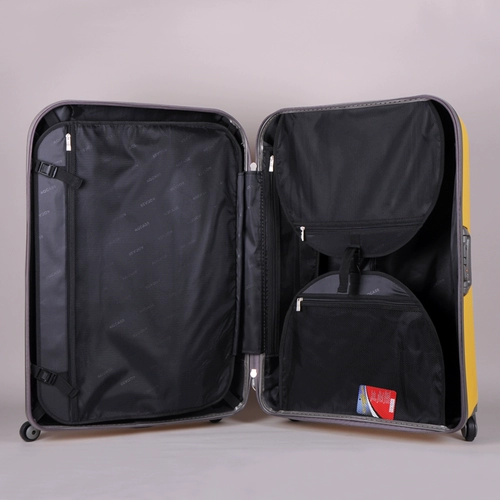 AQCASE Универсальный матовый чемодан для путешествий с молнией, 20 дюймов, 26 дюймов