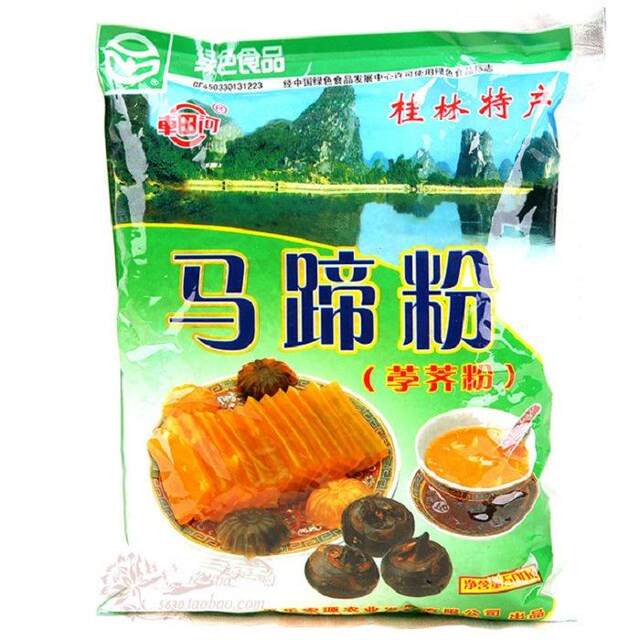 Chetianhe water chestnut powder, Guilin specialty pure baking starch, coconut milk thousand layer pastry, water chestnut powder 500g
