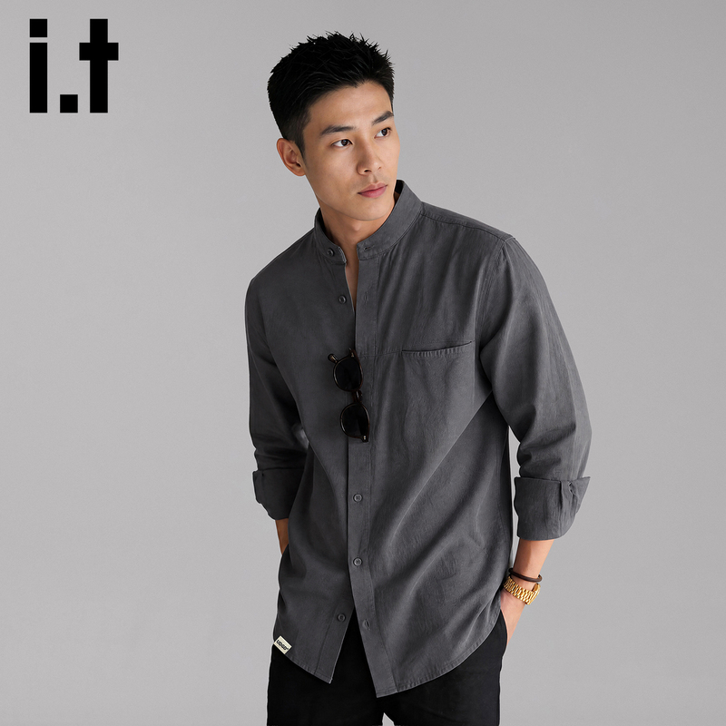 It Undergarden Official American Retro Linen Long-Sleeved Shirt Men's Autumn Lazy Style Work Shirt It Undergarden Official American Retro Linen Long-Sleeved Shirt Men's Autumn Lazy Style Work Shirt