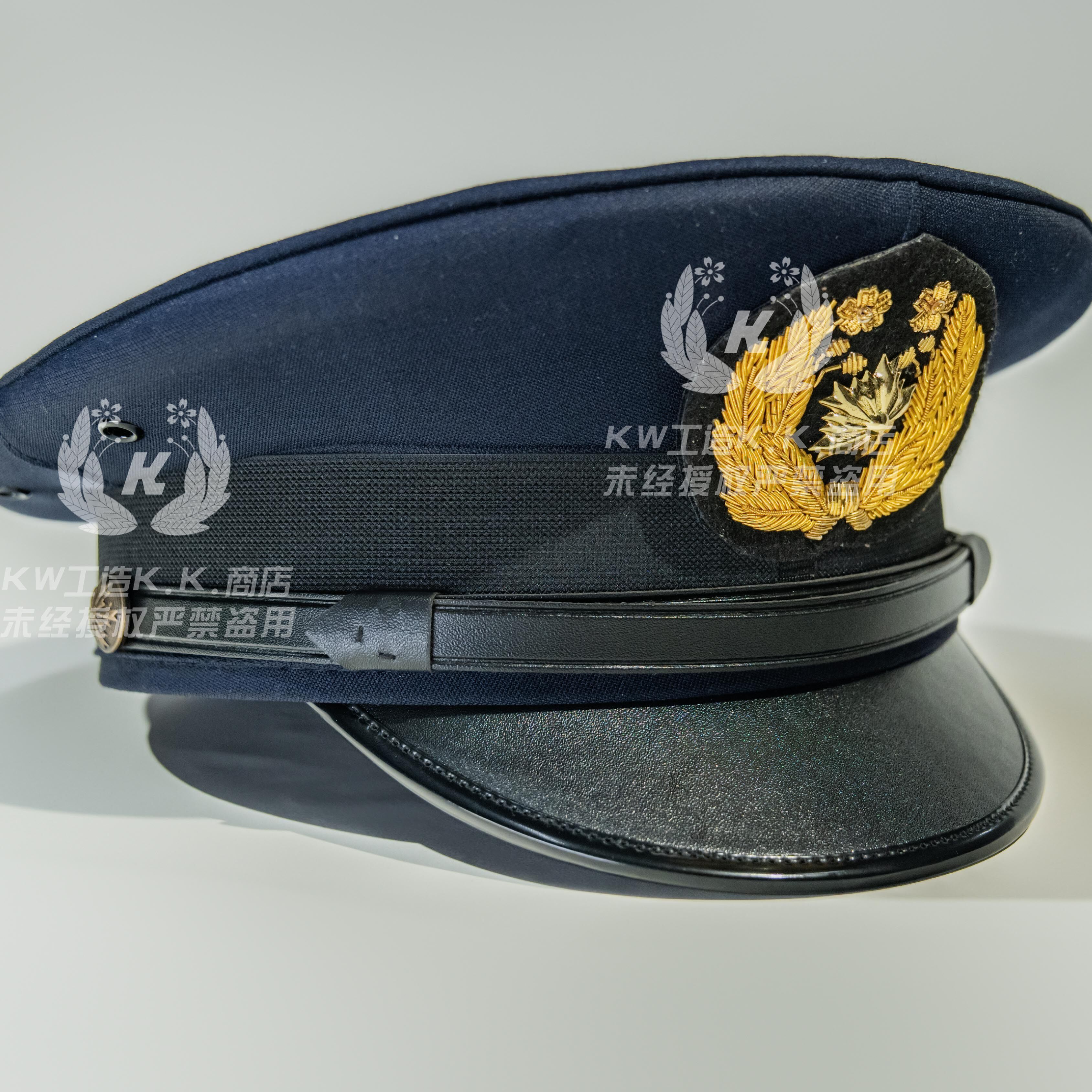 ✨复刻柯南cos帽| 秋冬必备县警大檐帽👨‍警务官-军迷帽-淘宝好物网