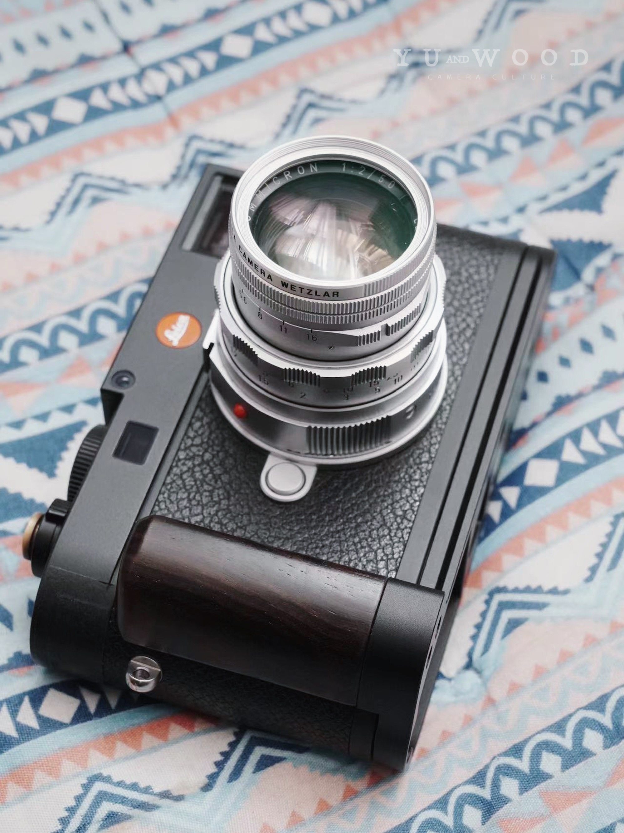 Yuwood leica m11 professional wooden grip 2.0: bring photography 