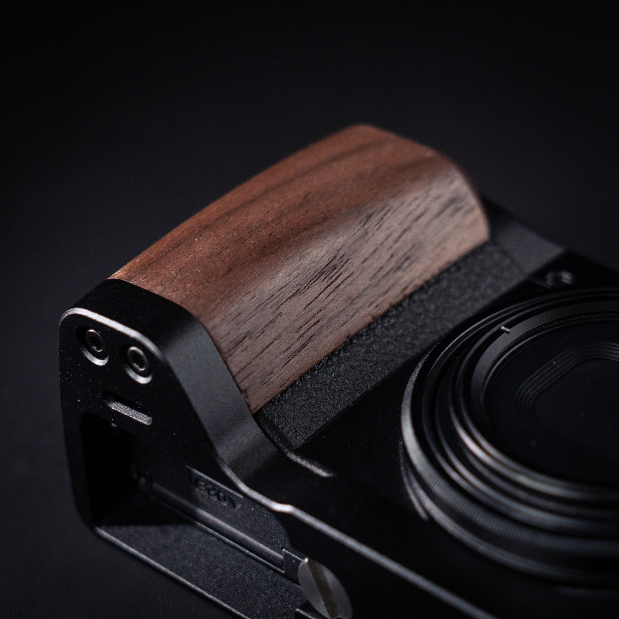 Accessoire Ricoh Gr Griii Poignée Thumbs Up Pour Ricoh GR GRII GRIII Et Fuji X70 - Alliage Aluminium GR3 - Noir Poignée Thumb Rest