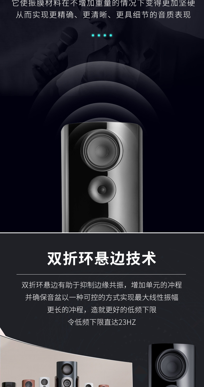 CANTON/金榜新款大师系列Reference7 HIFI发烧音箱旗舰系列落地箱