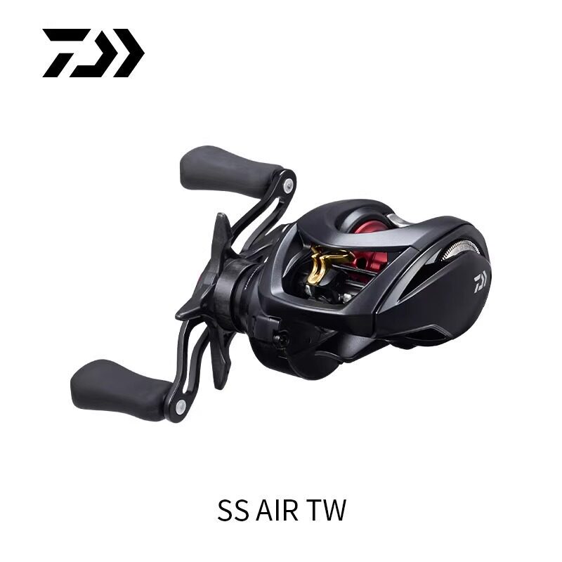 23 Models of Daiwa Micro Baitcasting Reels Ss Air Tw for Freshwater and Saltwater, Lightweight Stream Casting Lure Fishing Reels