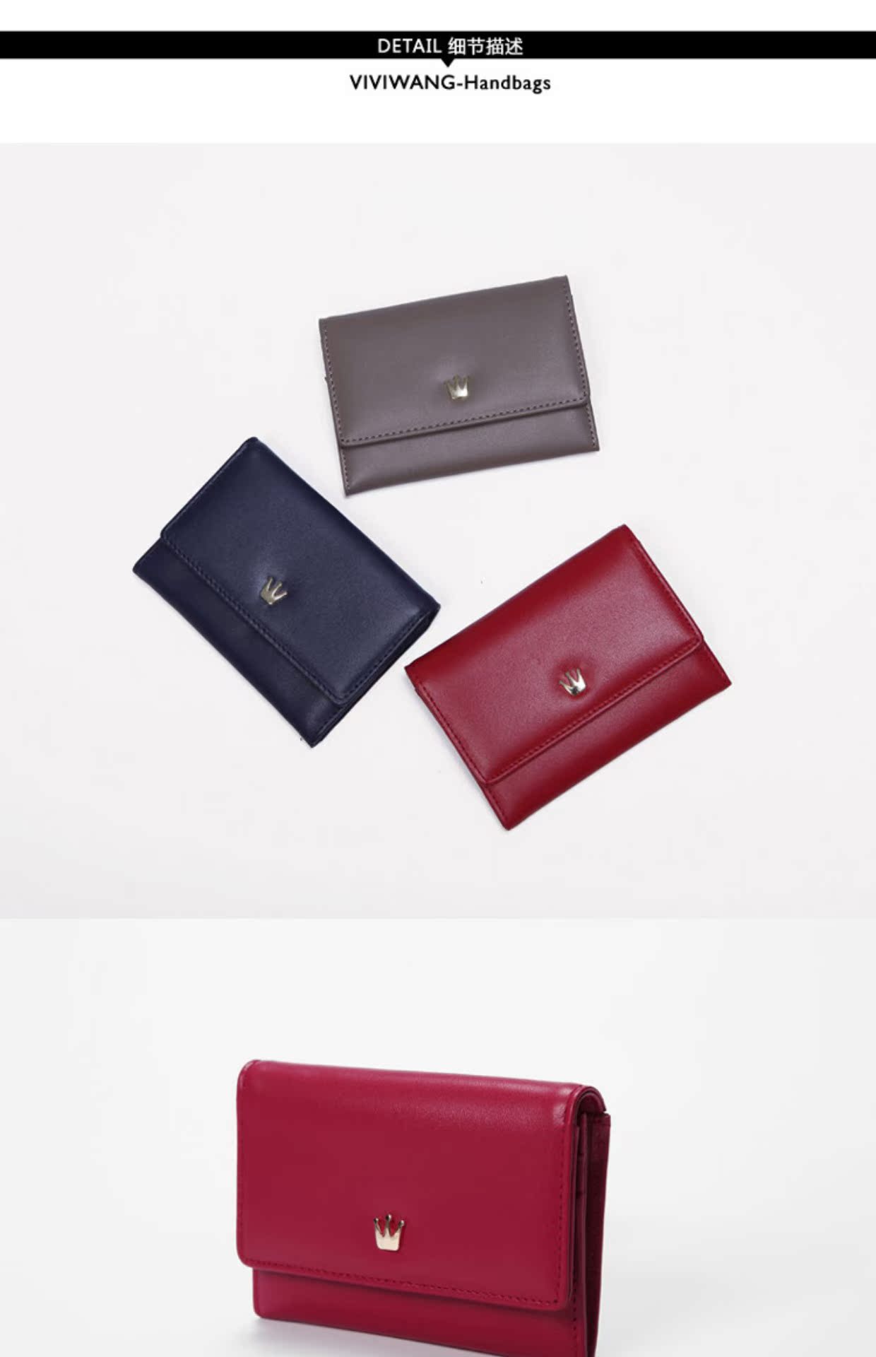 Phiên bản tiếng Hàn của lớp da đầu tiên dành cho nữ danh thiếp ví đựng thẻ charles and keith