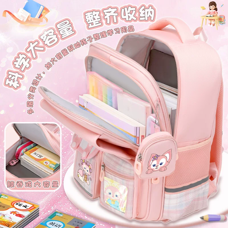 Cute backpack, high quality capacious shoulder bag lightweight, for secondary school