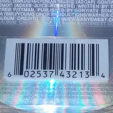 Кanye West Yeezus CD Рэп