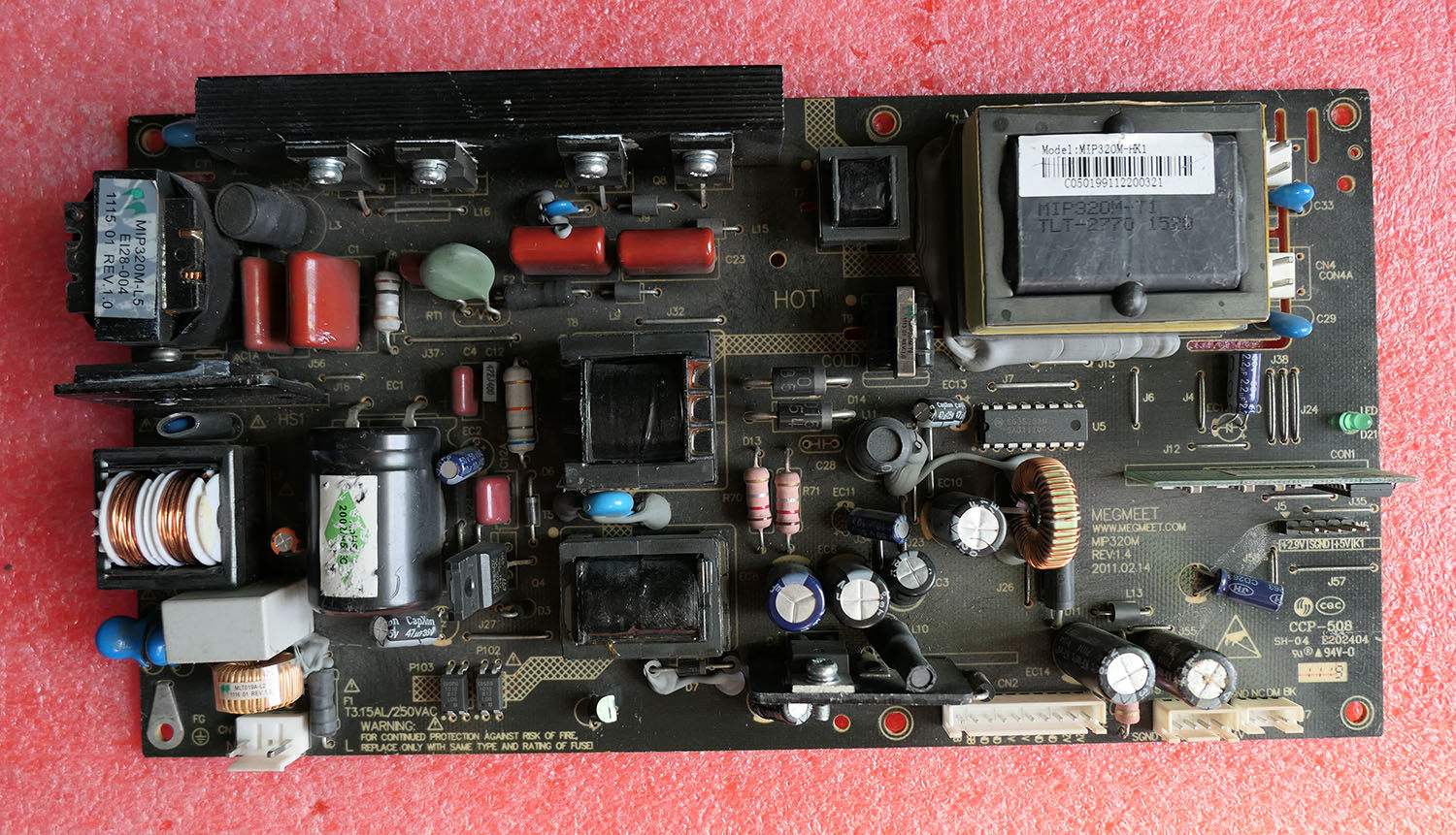 Original fitted Lehwa LCD32P08B LCD32P08A LCD TV with power board MIP320M