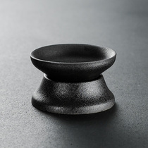Black Pottery Tea Leaker Tea Filter Mesh Tea Filter Retro New Japanese Ceramic Kung Fu Tea Set Accessories
