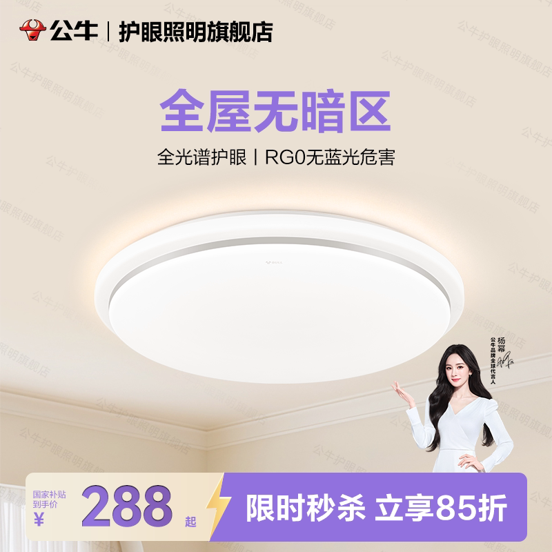 Bull Brand Bedroom Eye-Protection Led Ceiling Light, Full Spectrum Living Room Round Light, Ultra-Thin Modern Super Bright Large Light, Whole House Lighting Fixtures Bull Brand Bedroom Eye-Protection Led Ceiling Light, Full Spectrum Living Room Round Light, Ultra-Thin Modern Super Bright Large Light, Whole House Lighting Fixtures