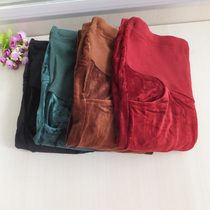Full cotton light Core velvet suede spring autumn pregnant woman pants Tottos belly trousers casual pants large size outside wearing small leggings
