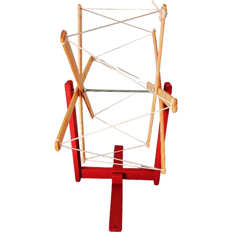 Spinning Yarn Support Yarn Inverted Wool Bamboo Stand Yarn Support Frame Type 135 Thickeneded Reinforced Anti-Corrosion Insect-Proof Stable Durable Foldableable
