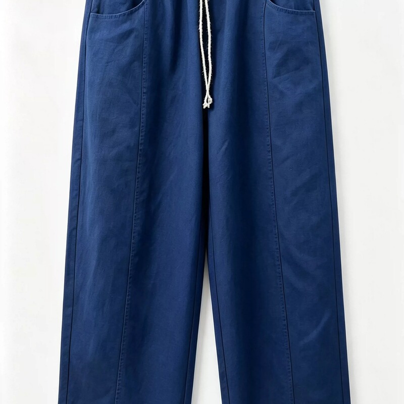 【8-22】Women's Hemp Casual Pants Hf-271Ws6501
