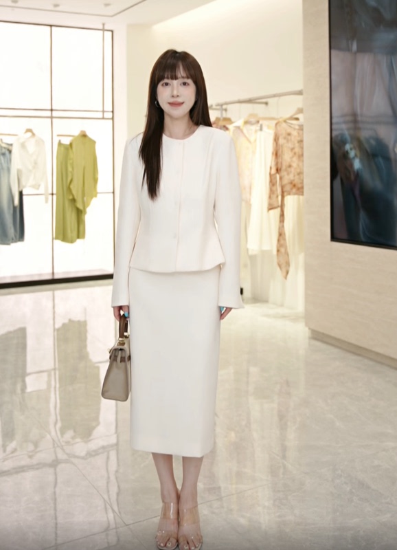 【Popular and Trusted】Elegant Socialite Style Blazer + Skirt Set 2100216/3801135