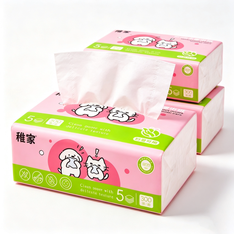 天降2元！稚家可湿水擦手纸2包600张