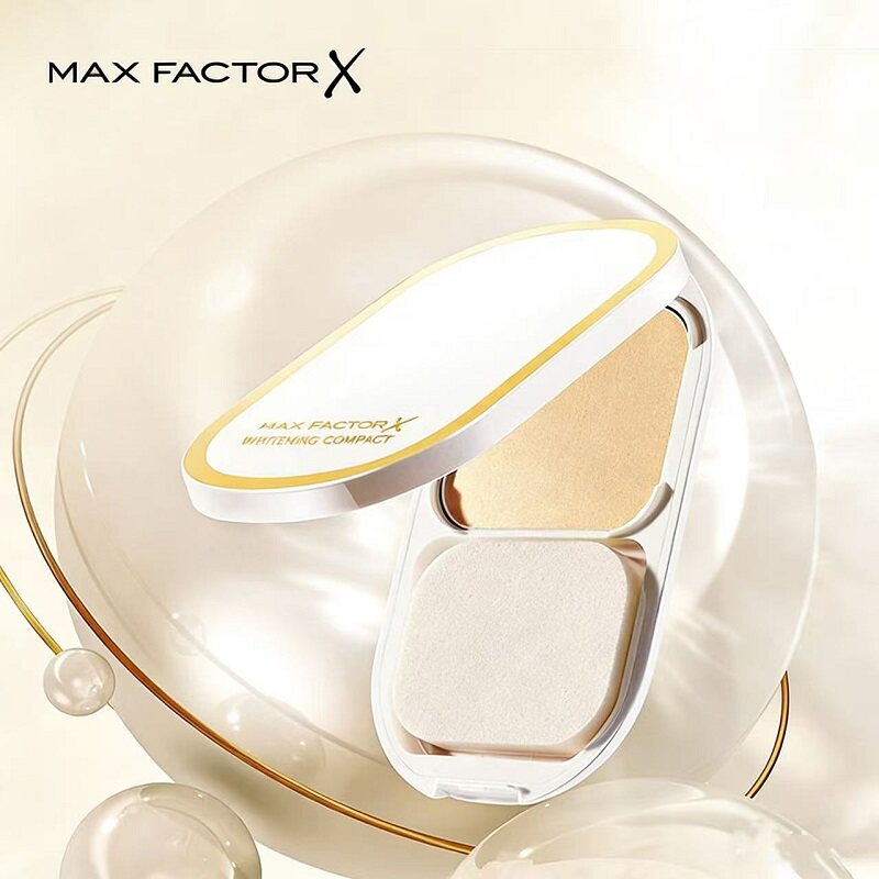 蜜丝佛陀臻白小白盒防晒粉饼控油提亮持久定妆遮瑕散粉干湿两用