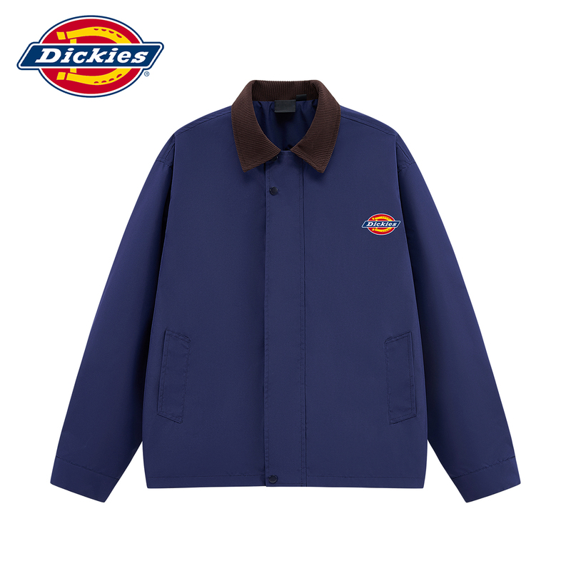 Dickies Spring and Autumn 2026 New Casual High-End American-Style Loose Lapel Workwear Solid Color Jacket Men's Coat