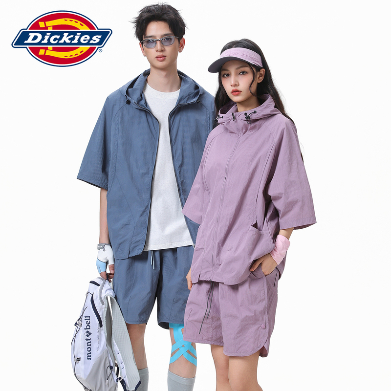 Dickies Mountain Series Sports Suit for Men and Women, 2026 New Breathable Oversize Outdoor Two-Piece Set for Summer Dickies Mountain Series Sports Suit for Men and Women, 2026 New Breathable Oversize Outdoor Two-Piece Set for Summer