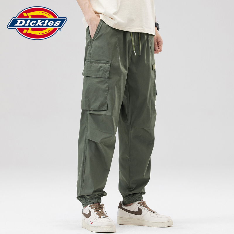 Dickies Outdoor Jogger Casual Pants for Men 2026 Summer Thin Ice Silk Multi-Pocket Loose Workwear Harem Pants Dickies Outdoor Jogger Casual Pants for Men 2026 Summer Thin Ice Silk Multi-Pocket Loose Workwear Harem Pants