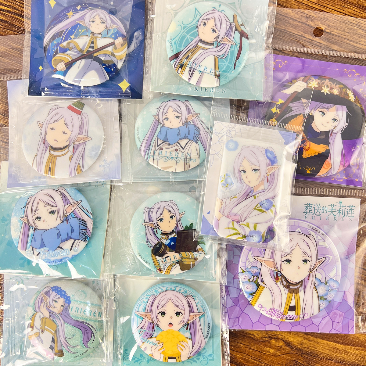 Official Genuine Fuli Lian Personal Pool Badge Pin, Fuli Lian Anime Merchandise from the Valley, Official Valley