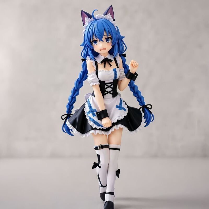 Cat-Eared Maid Roxy [Limited Time Offer] Beautiful Girl Anime Peripheral Gk Figure Model Trendy Gift