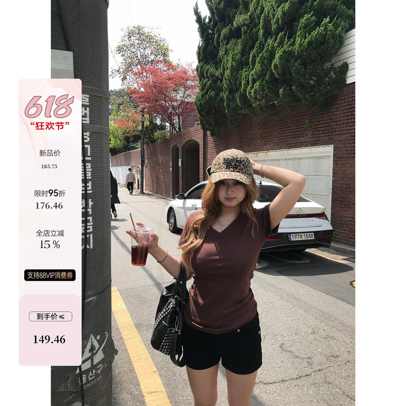 Fishyulai (Brand Name) Private Collection Ratio: Slightly Chubby Women's Black Straight-Leg Casual Shorts, Summer High-Waisted Slimming Plus-Size Shorts
