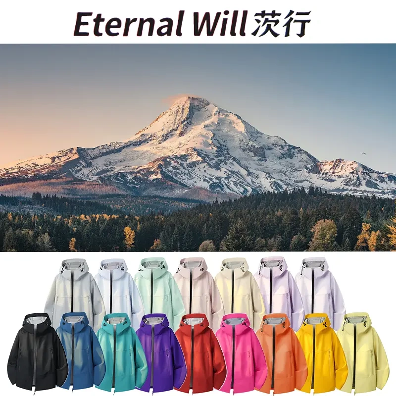 Eternal Will Stereo-Cut New Casual Sports Couple Stereo-Cut Softshell Jacket
