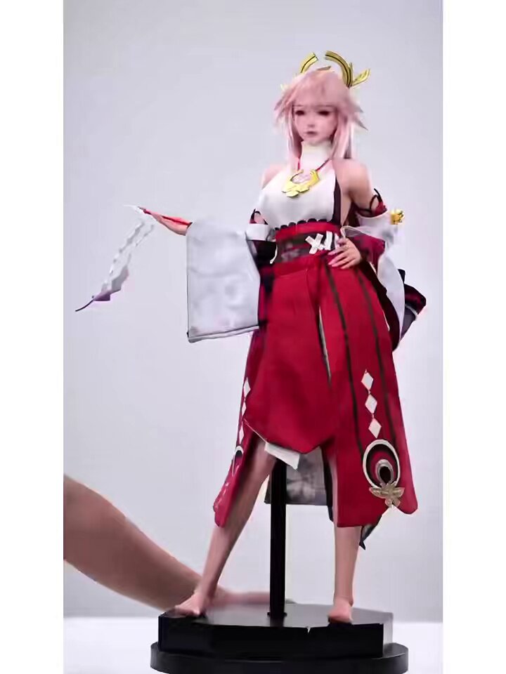 截单PION x 夏之阵1/6 惟任日向守明智十兵卫光秀可动人偶_可动_淘宝游戏网
