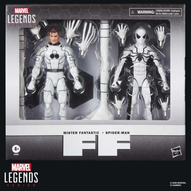 [in Stock] Hasbro Marvel Legends Future Foundation 6inch Set Mr. Fantastic and Spider-Man