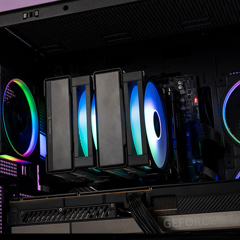 Кулер DeepCool AG620 G2 черный Intel